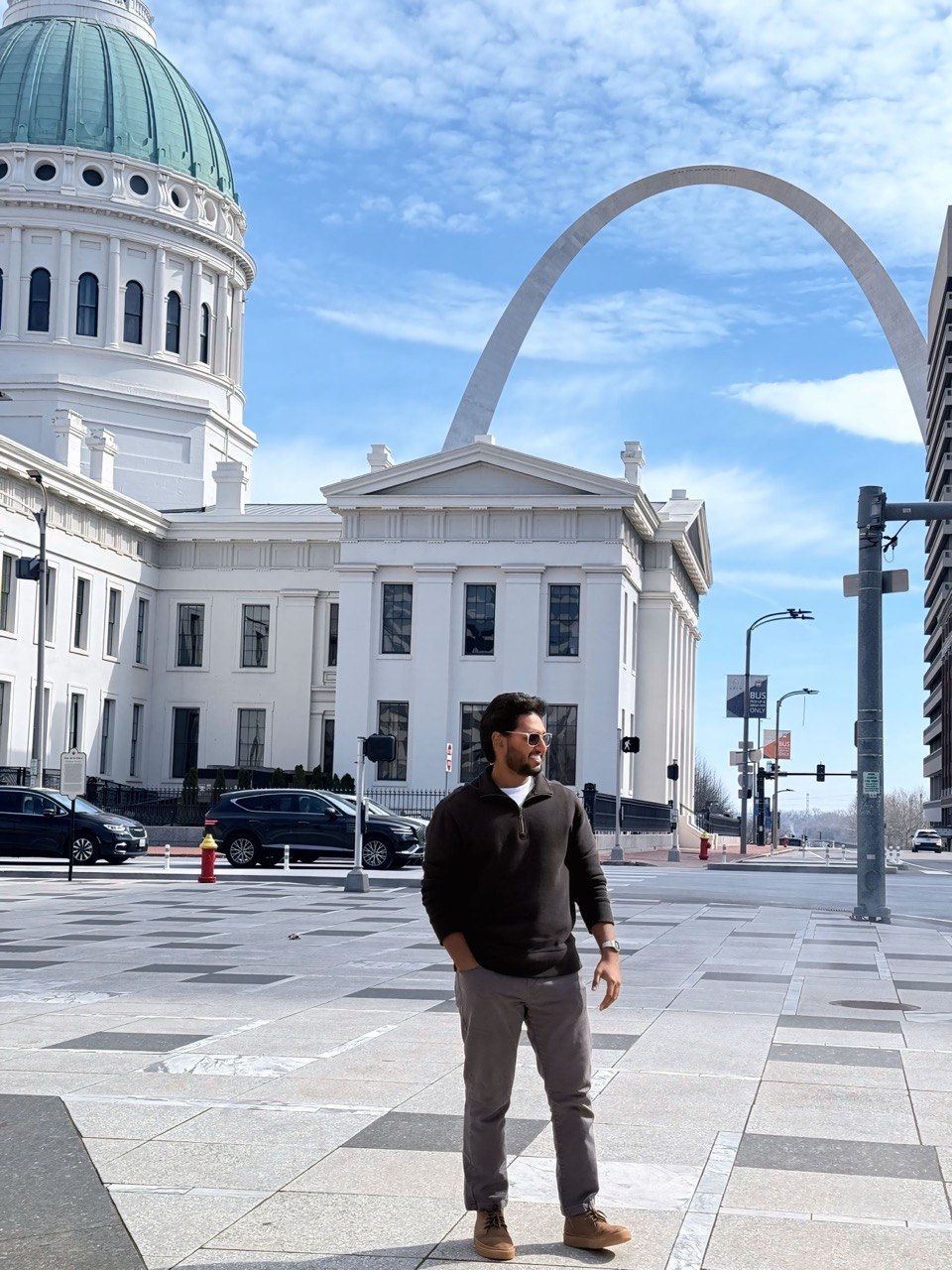Harsha in St. Louis